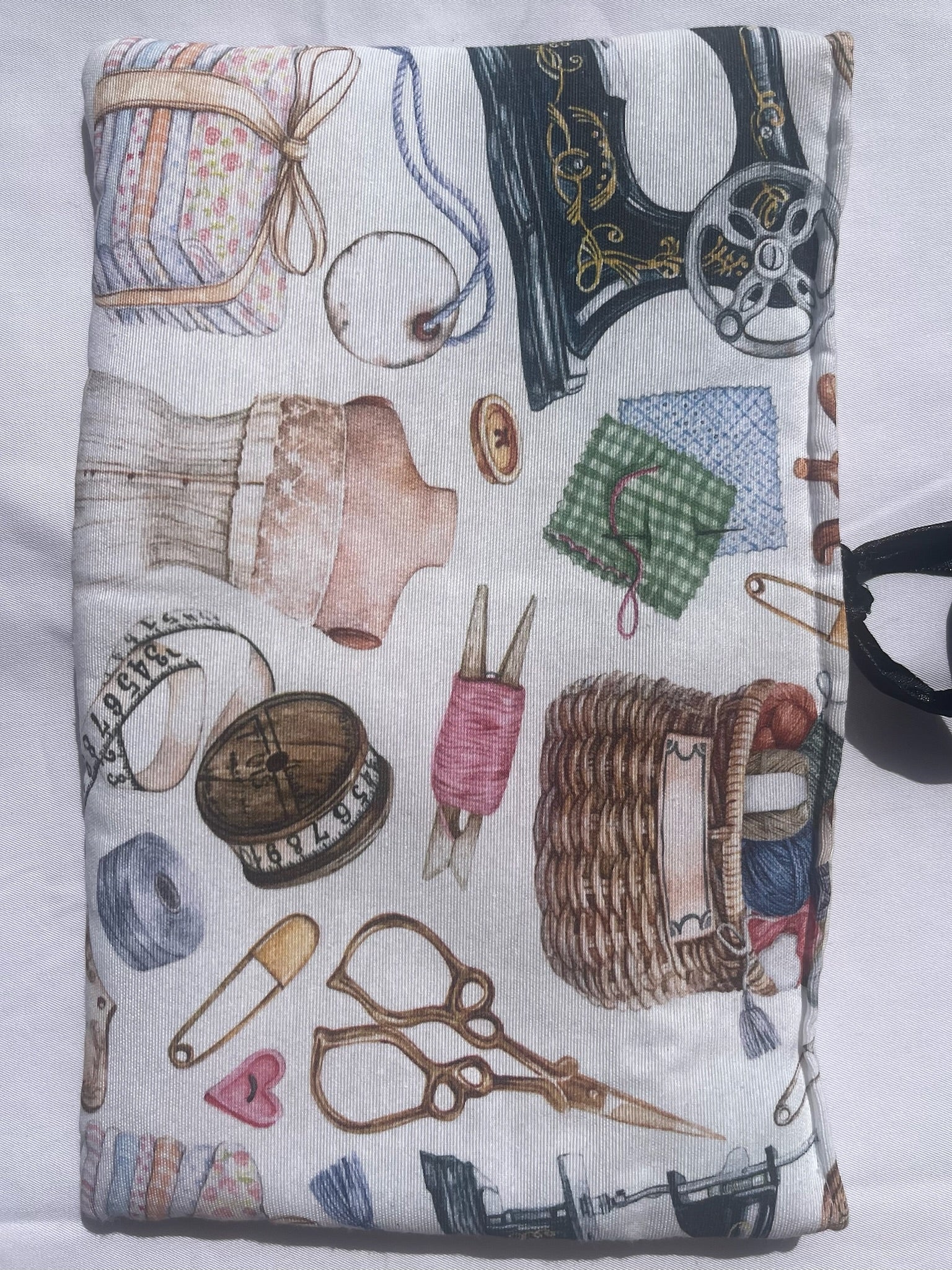 Entre hilos - FUNDA PARA LIBRO