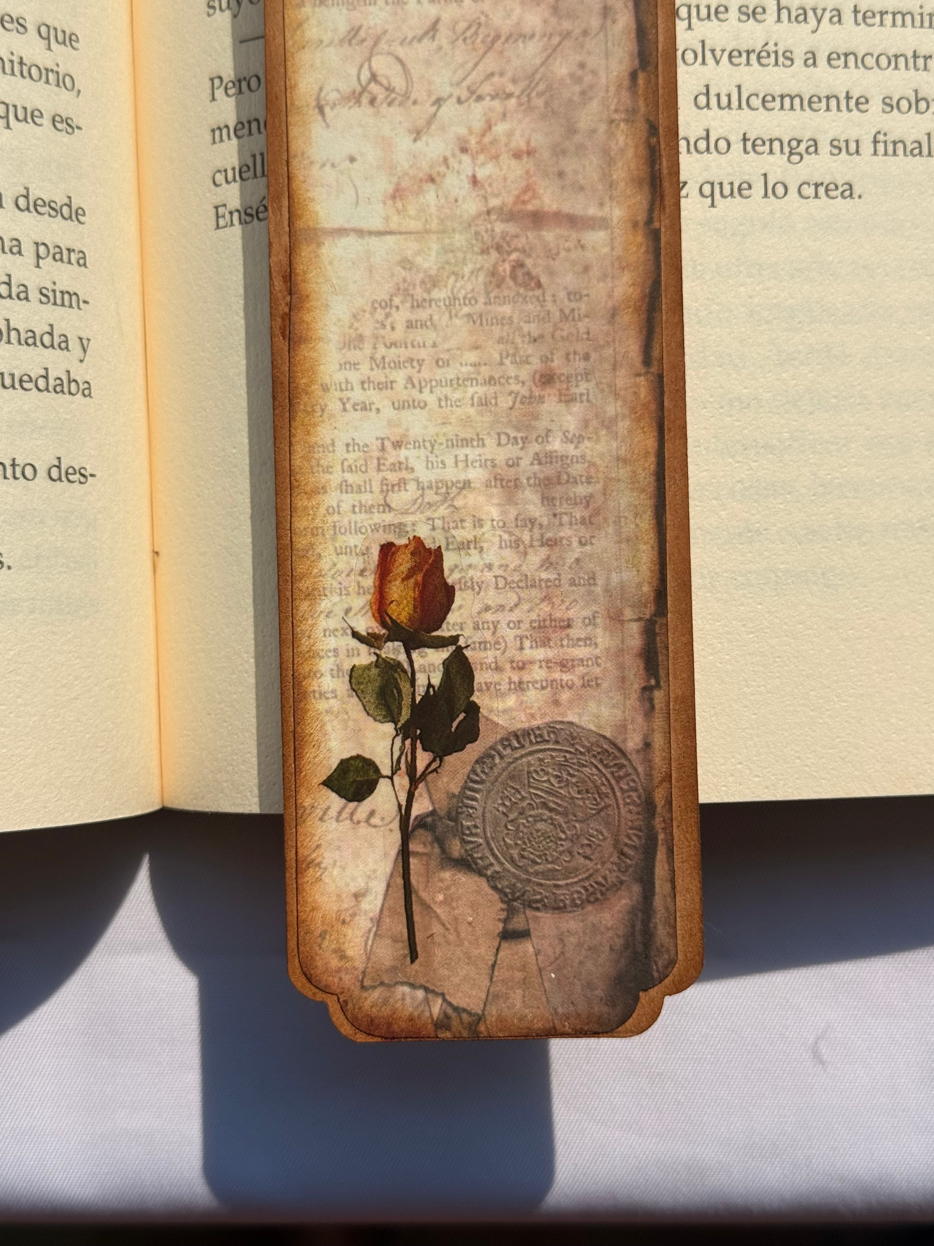 Rosa eterna - MARCAPÁGINAS
