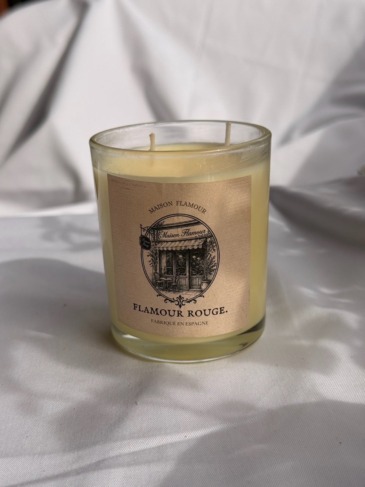 Flamour rouge - VELA AROMÁTICA DE CAPUCCINO